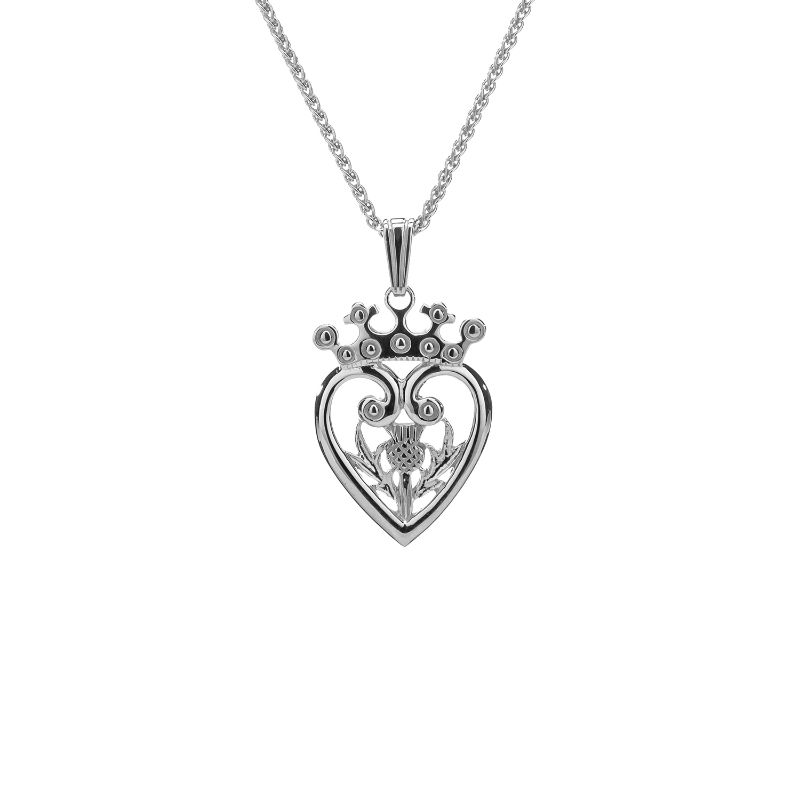 Sterling Silver Luckenbooth Pendant