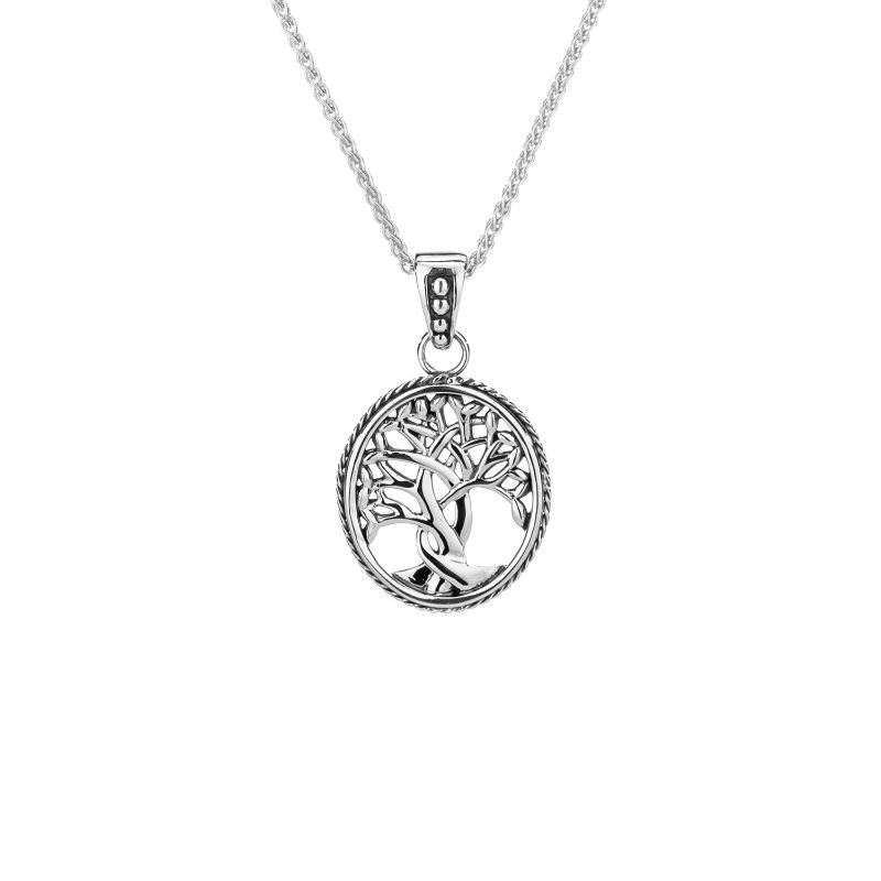 Sterling Silver Tree of Life Pendant Small