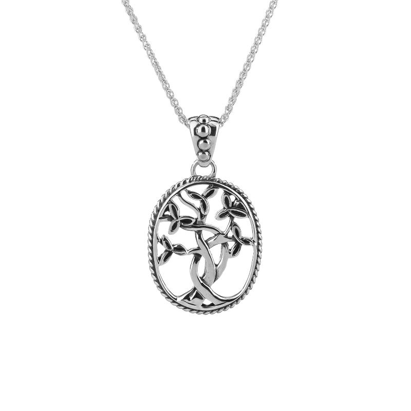 Sterling Silver Tree of Life Small Pendant