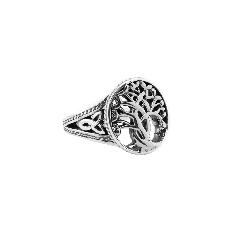 Sterling Silver Tree of Life Ring