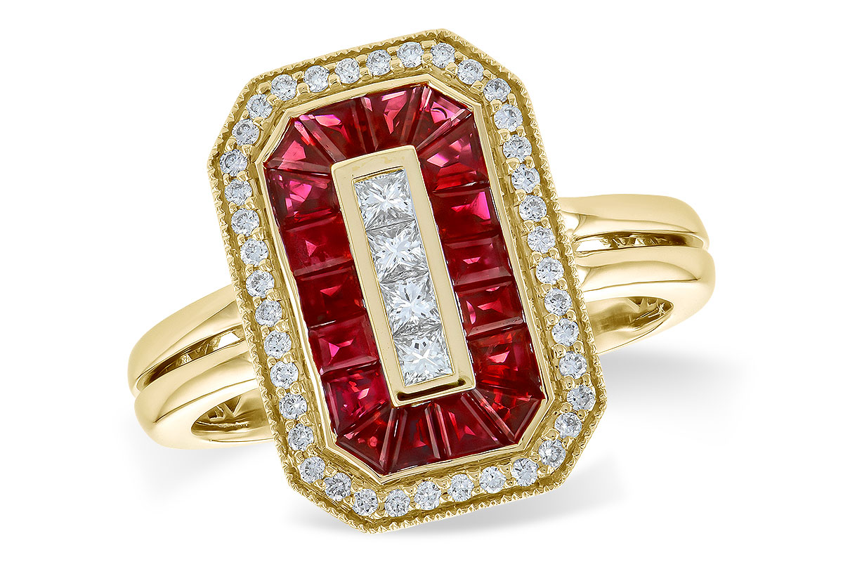 14KT Gold Ladies Diamond Ring