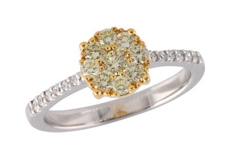 14KT Gold Ladies Diamond Ring