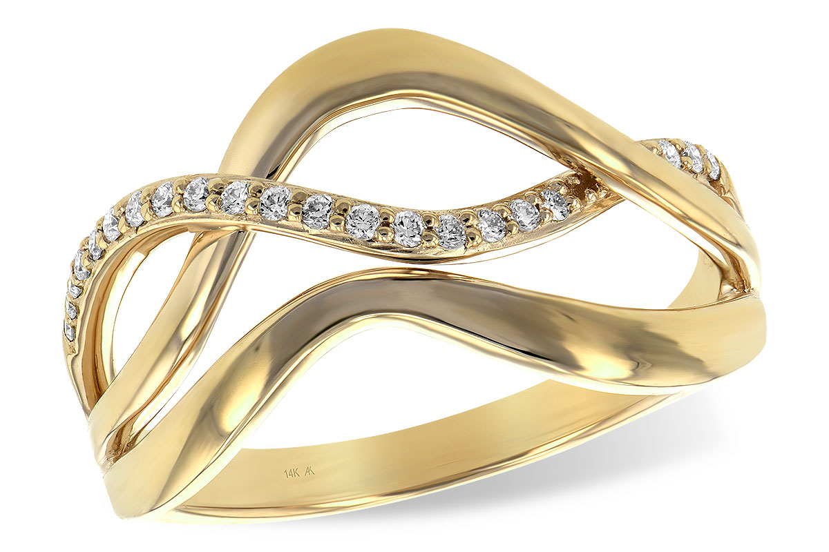 14KT Gold Ladies Diamond Ring