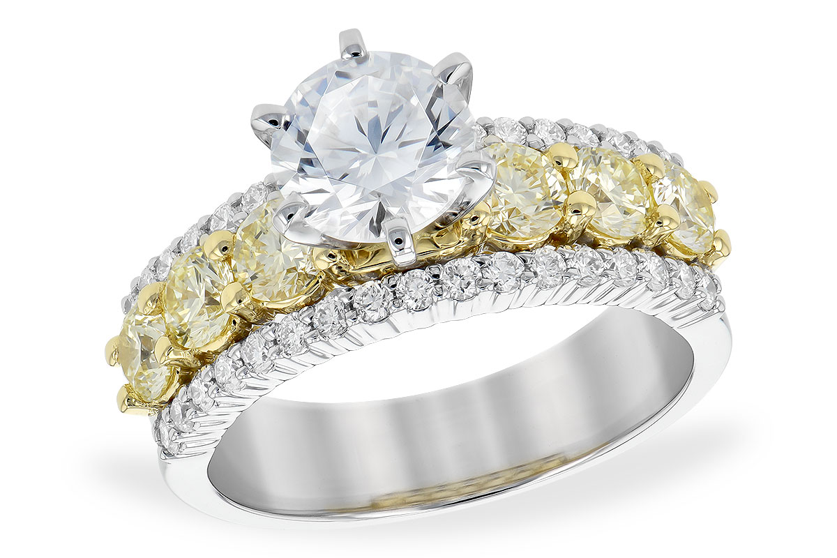 14KT Gold Semi-Mount Engagement Ring